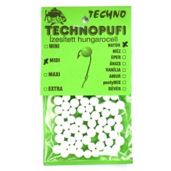 Пенопласт на крючок, Techno Миди, 4-6мм, вкус Натурал